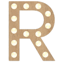 Typography Lights Sticker by TELEUKTROUWEN