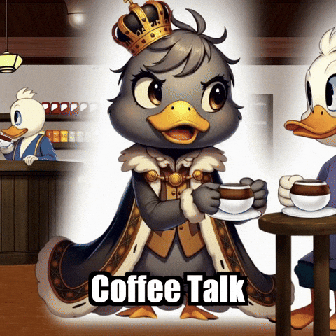 Coffee Friends GIF by sirduckbeth