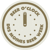 Des Moines Cheers Sticker by Des Moines Beer Week
