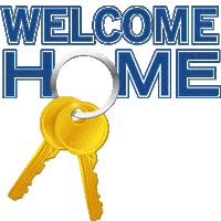 TSLiving home keys welcome home tsl Sticker