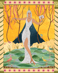 Jennifer Lopez Art GIF by Isaac Spellman