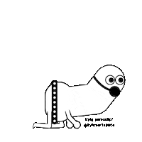 Animation Dog Sticker by Kyle Samuels