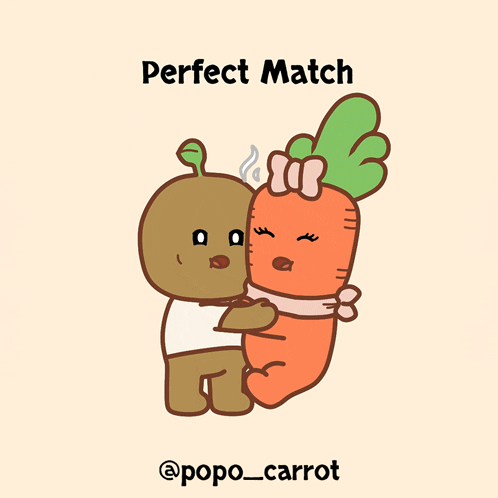 popo_carrot giphyupload love hug cuddle GIF