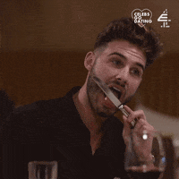 Josh Ritchie Eating GIF by Celebs Go Dating