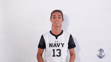 Navy Soccer GIF by Navy Athletics