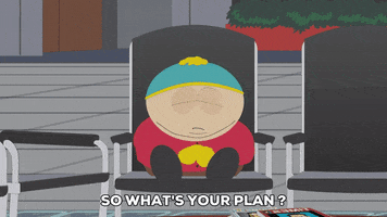 eric cartman planning GIF by South Park 