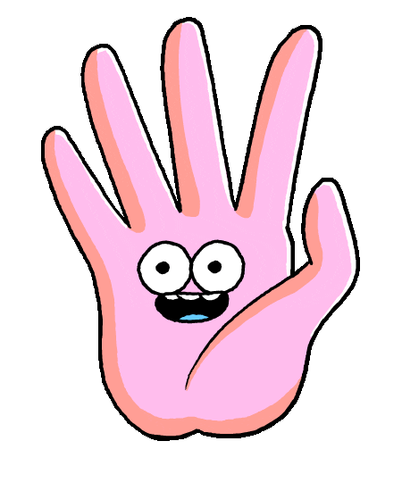 Peace Out Wtf Sticker by Patrick Passaro