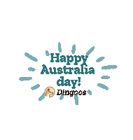 Australia Party Celebration Sticker by Dingoos Australia