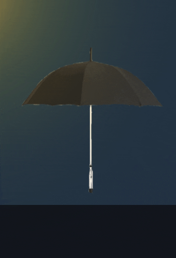 mikhailprokhorov giphyupload rain umbrella GIF