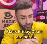 Black Friday Deals GIF by MAGIC JOHN