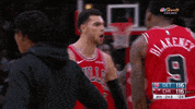 happy zach lavine GIF by NBA