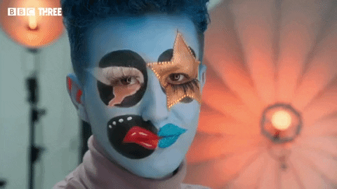 Glow Up Make-Up GIF by BBC Three