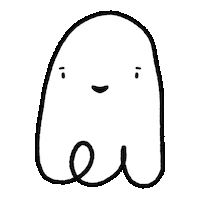 Halloween Nochedebrujas October Octubre Ghost Fantasma Spooky Miedo White Desireilustraciones Sticker