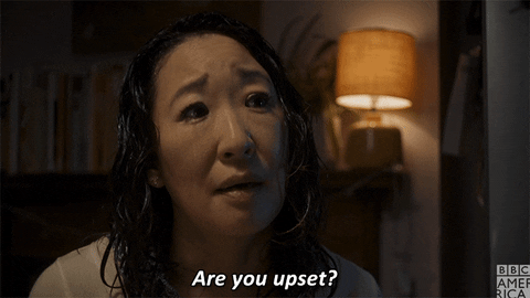 Are You Upset Killing Eve GIF by BBC America