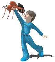 Art Bug Sticker by badblueprints