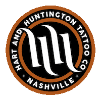 Nashville Tattoo Shop Sticker by Hart & Huntington Tattoo