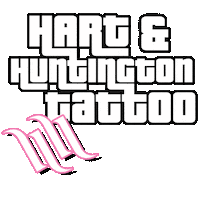 Grand Theft Auto Playstation Sticker by Hart & Huntington Tattoo