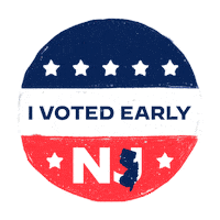 Voting New Jersey Sticker by Joe Biden
