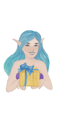 ShvetcArt mermaid праздник подарок mermay Sticker