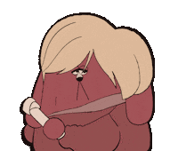 Sad Dog Sticker