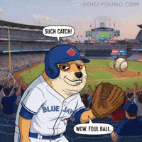 Toronto Blue Jays Wow GIF by Doge Pound