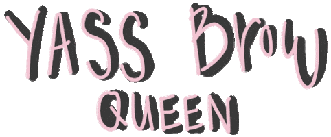 queen makeup Sticker by Boulder Brows
