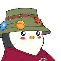 I Love You Flirt Sticker by Pudgy Penguins