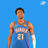 Oklahoma City Flex GIF by OKC Thunder