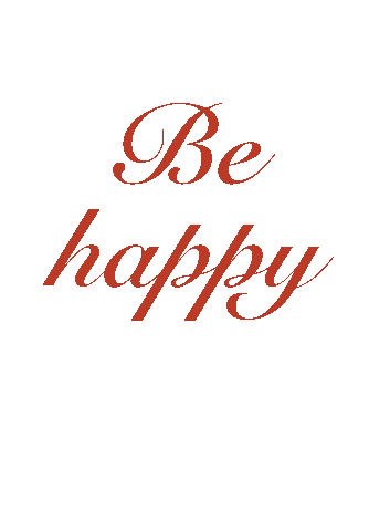 Rainbow Be Happy Sticker by TheCoolHeART