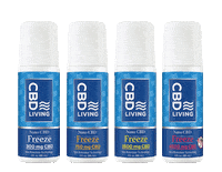 Workout Freeze Sticker by CBD Living