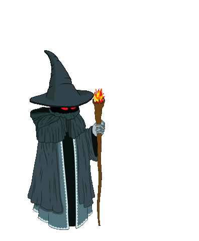 njoee giphyupload magic wizard magia Sticker