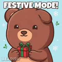 Giving Merry Christmas GIF by BEARISH