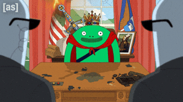 White House Smile GIF by Adult Swim
