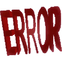 error Sticker