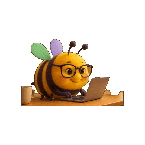 Laptop Work Hard Sticker by Spring FARMA