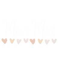 In Love Wedding Sticker