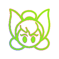 epssammie disney orlando disneyland tinkerbell Sticker