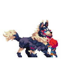 ThunderhorseCO dex pet the dog flynn son of crimson flynn and dex Sticker