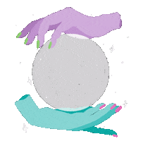 ludvago stars ball hands lucky Sticker