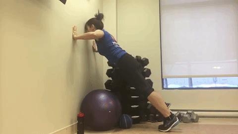 training pushups GIF