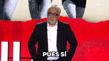 Asi Es Claro Que Si GIF by Movistar Plus+