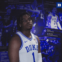Sport Trevor GIF by Duke Men's Basketball