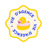 Pixiyo agence vie canard pixiyo Sticker