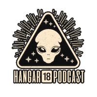Hangar18podcast podcast alien nasa ufo Sticker