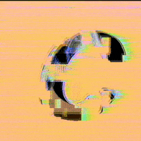 Glitch Alphabet GIF
