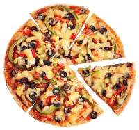 pizza Sticker by Gnamit
