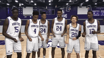 Basketball Warriors GIF by WinonaStateATH