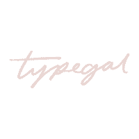 Typegal Sticker