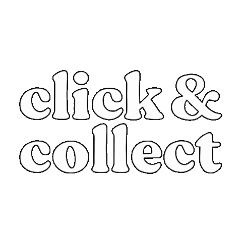Click Black And White Sticker