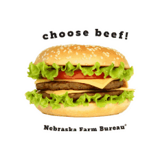 nefarmbureau giphygifmaker farm beef nebraska Sticker